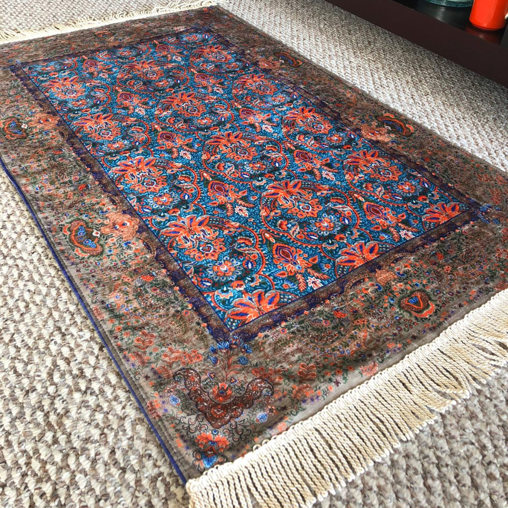 Handmade Silk Carpet “Liquid”